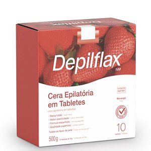 CERA QUENTE EM TABLETES DEPILFLAX 500g