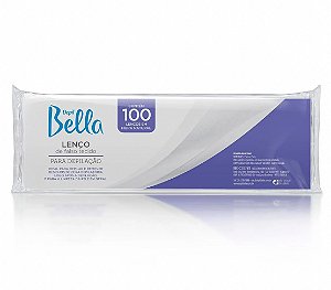LENÇO FALSO TECIDO CORTADO DEPIL BELLA 100 UNIDADES