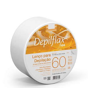 LENÇO PARA DEPILAÇÃO DEPILFLAX ROLO 60 METROS