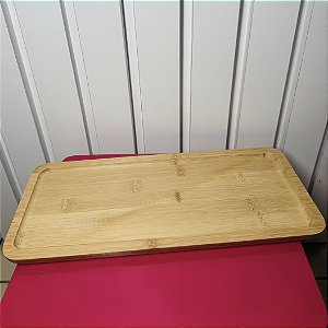 BANDEJA BAMBOO RETANGULAR 34CM