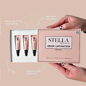MINI KIT LASH LIFTING BROW LAMINATION STELLA MILANO 7g