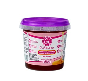 CERA NATURAL HIDROSSOLÚVEL GI BELEZA 600g