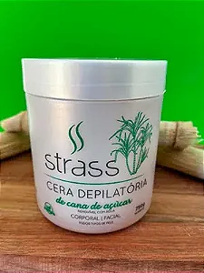 CERA DEPILATÓRIA VEGANA STRASS 750g