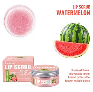 ESFOLIANTE LABIAL AMATONI MELANCIA 30g