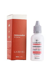 REMOVEDOR DE HENNA LÁ BENIG 30ml