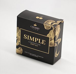 KIT LASH LIFITING E BROW LAMINATION SIMPLE CHERRY