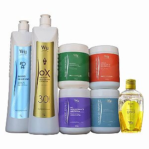 KIT BANHO DE LUA PROFISSIONAL WU