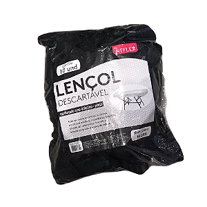 LENÇOL DESCARTAVEL PRETO PARA MACA NTFEX