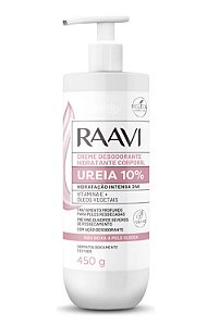CREME DESODORANTE HIDRATANTE CORPORAL UREIA 10% RAAVI 450g