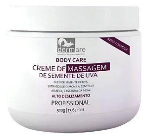 CREME DE MASSAGEM SEMENTE DE UVAS DERMARE 500g