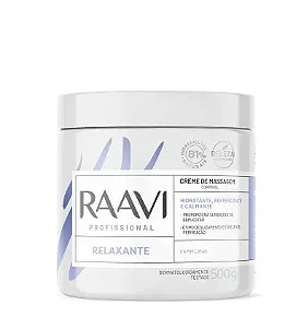 CREME DE MASSAGEM CORPORAL RELAXANTE (500G) - RAAVI