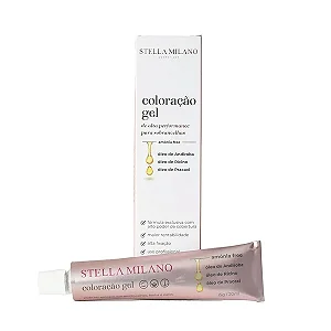 COLORAÇÃO EM GEL PRETO STELLA MILANO 15g