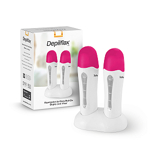 Aquecedor De Cera Roll On Duplo Com Visor Depilflax