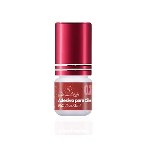 COLA ADESIVO PARA CILIOS 0,3 SEGUNDOS 3ML - GLAMLASH