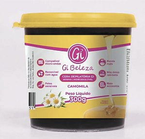 CERA CAMOMILA HIDROSSOLÚVEL GI BELEZA 300g