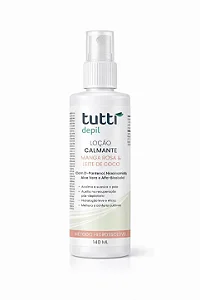LOÇÃO CALMANTE - 140ML - PÓS DEPILAÇÃO - TUTTIDEPIL