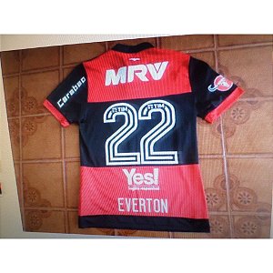 Camisa flamengo rubro negra jogo sul-americana número 22 Everton tamanho M