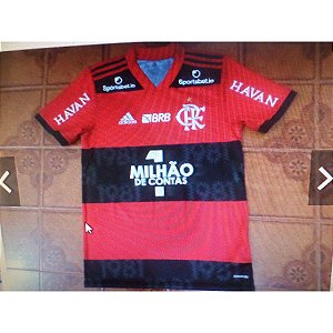 Camisa flamengo rubro negra jogo x coritiba número 27 b. Henrique tamanho P