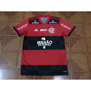 Camisa flamengo rubro negra jogo x coritiba número 3 R. Caio tamanho M
