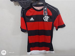 Camisa Flamengo Rubro Negra Jogo sem patrocínio tamanho P