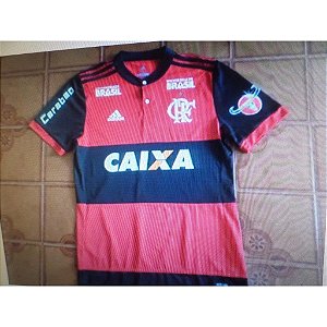 Camisa Flamengo Rubro Negra Jogo número 17 Petkovic tamanho G - RONNIE  ESPORTES 10