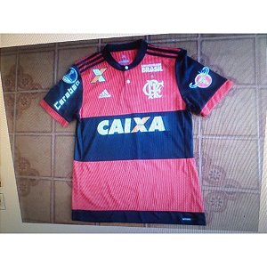 Camisa Flamengo Rubro Negra Jogo sul-americana número 28 Berrío tamanho G