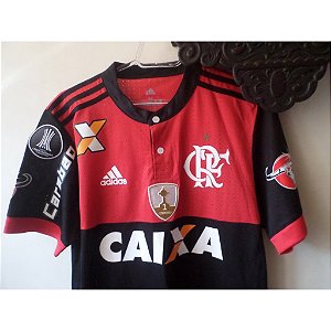 Camisa Flamengo Rubro negra jogo libertadores número 28 Berrío tamanho M