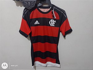 Camisa Flamengo rubro negra jogo tamanho P
