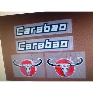 PATROCÍNIO  CARABAO  KIT   PRA  CAMISA FLAMENGO