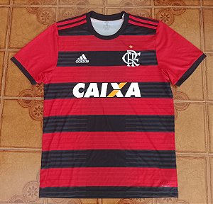Camisa Flamengo rubro negra jogo tamanho M