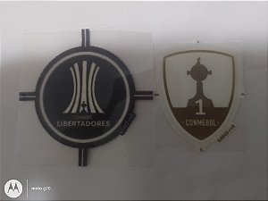 PATCH DA LIBERTADORES PRA CAMISA DO FLAMENGO  TAMANHO ÚNICO