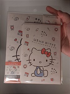Papel de carta e envelope Hello Kitty Sanrio Japão