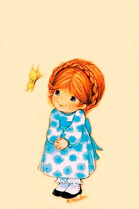 Papel de carta menina Pember