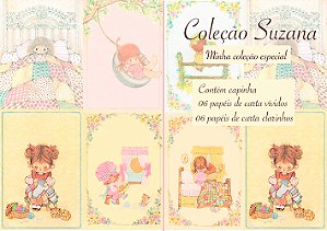 Coleção Suzana - 12 papéis de carta - LER DESCRIÇÃO