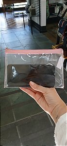 NECESSAIRE TRANSPARENTE EM TAMANHO PARA CELULAR COM FUNÇÃO TOUCH-SCREEN