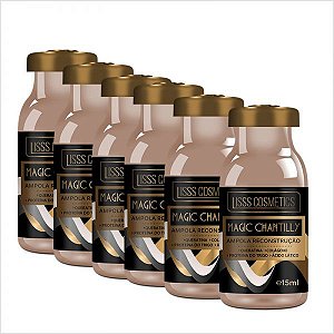 Ampola Reconstrução Magic Chantilly Kit com 06 unidades