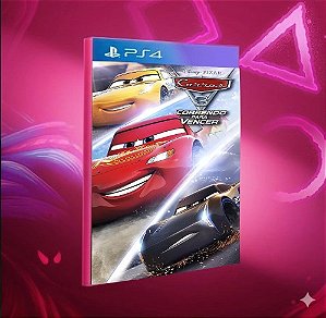 Carros 3: Correndo para Vencer Ps4 Mídia Digital