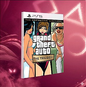 GTA V Grand Theft Auto: The Trilogy — The Definitive Edition I Mídia Digital PS5