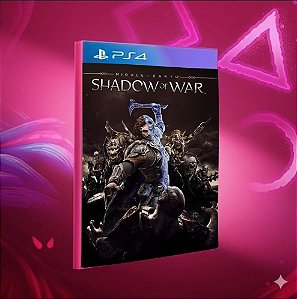 Middle-earth™: Shadow of War™ Ps4 Mídia Digital