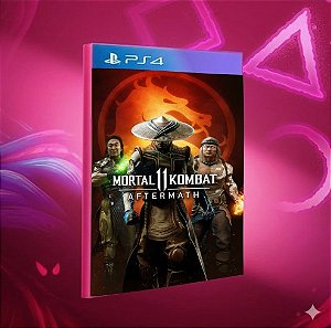 Mortal Kombat 11: Koleção Aftermath PS4 midia digital