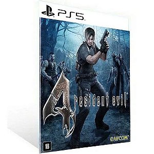 resident evil 4 PS5 Midia digital