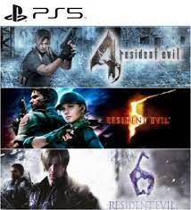 Resident Evil Pacote Triplo  Ps5 Mídia Digital