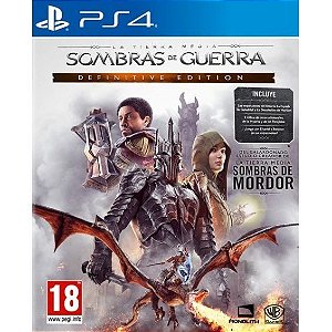 Terra-média™: Sombras da Guerra™ Edição Definitiva Ps4  Mídia Digital