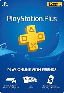 PSN PLUS Essencial Playstation User  12 meses midia digital