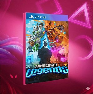 MINECRAFT LEGENDS PS4 Midia Digital