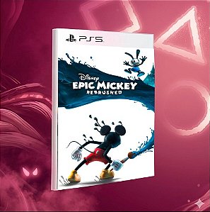 Disney Epic Mickey: Rebrushed I Midia Digital PS5