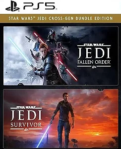 Edição do Pacote Entre Gerações de STAR WARS™ Jedi PS5 Midia Digital