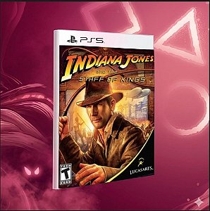 Indiana Jones and the Staff of Kings PS5 Mídia Digital