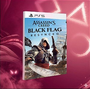 Assassin's Creed Black Flag Resynced PS5 Midia Digital