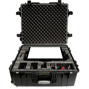 Iluminação Aputure NOVA P300c RGBWW LED Panel com Rolling Case Kit